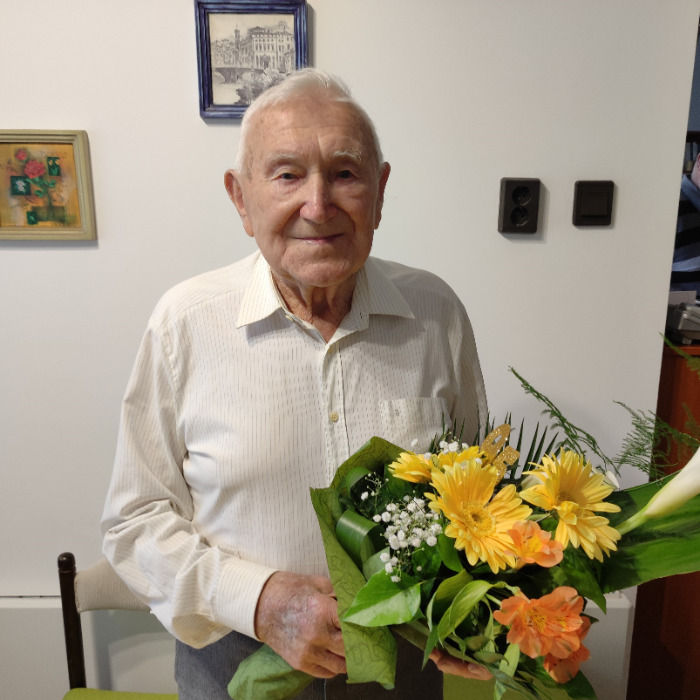 Baukó Tamás köszöntése 95. születésnapja alkalmából
