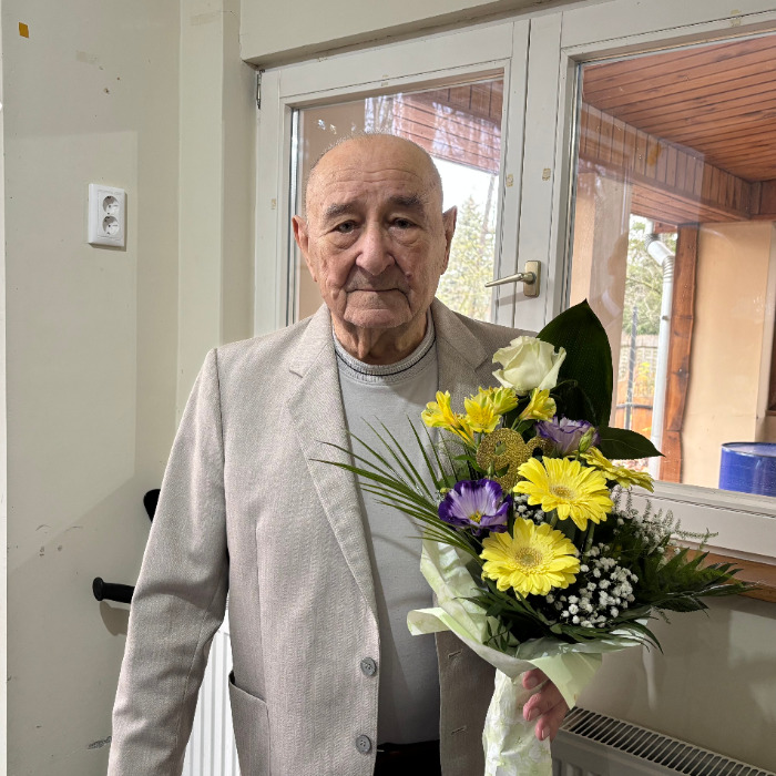 Czibolya Vilmos köszöntése 90. születésnapja alkalmából