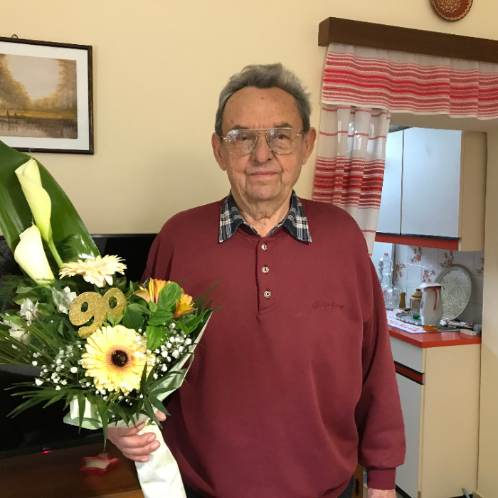 Hajtmann András köszöntése 90. születésnapja alkalmából