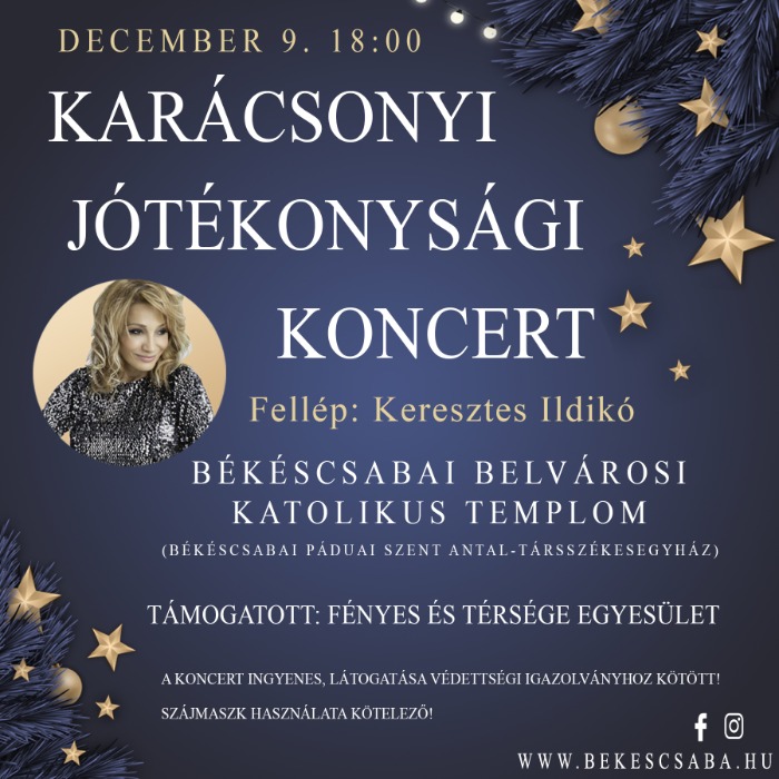 Karácsonyi Jótékonysági Koncert 2021.