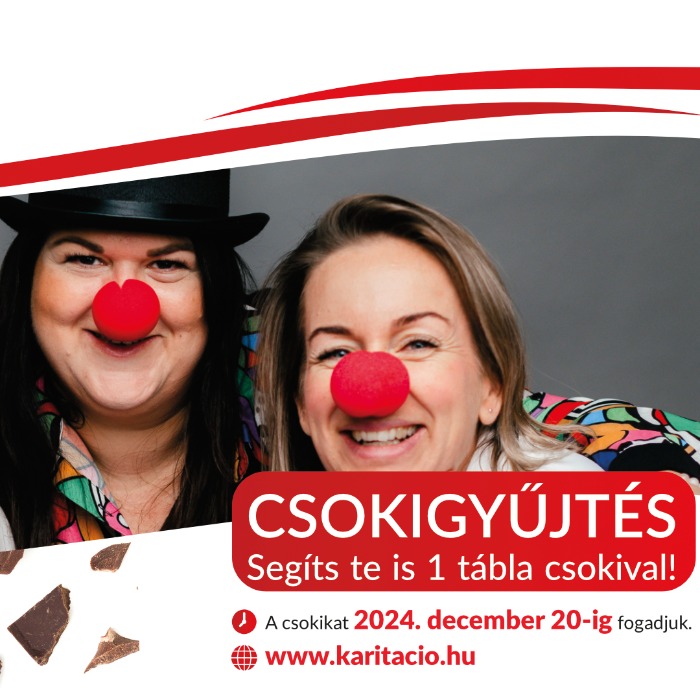 GYÓGYÍTÓ ÜNNEPI TÖRŐDÉS - csokigyűjtés - 2024