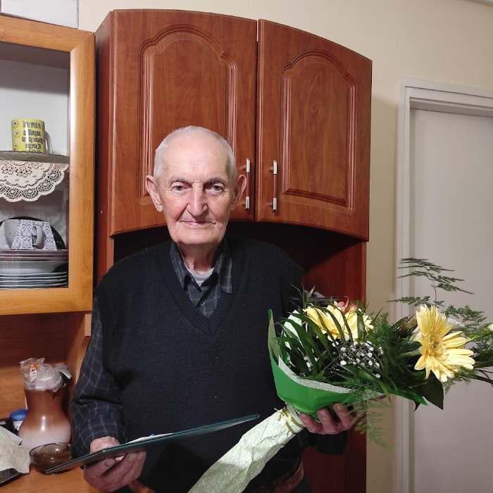Knapcsik István köszöntése 90. születésnapja alkalmából