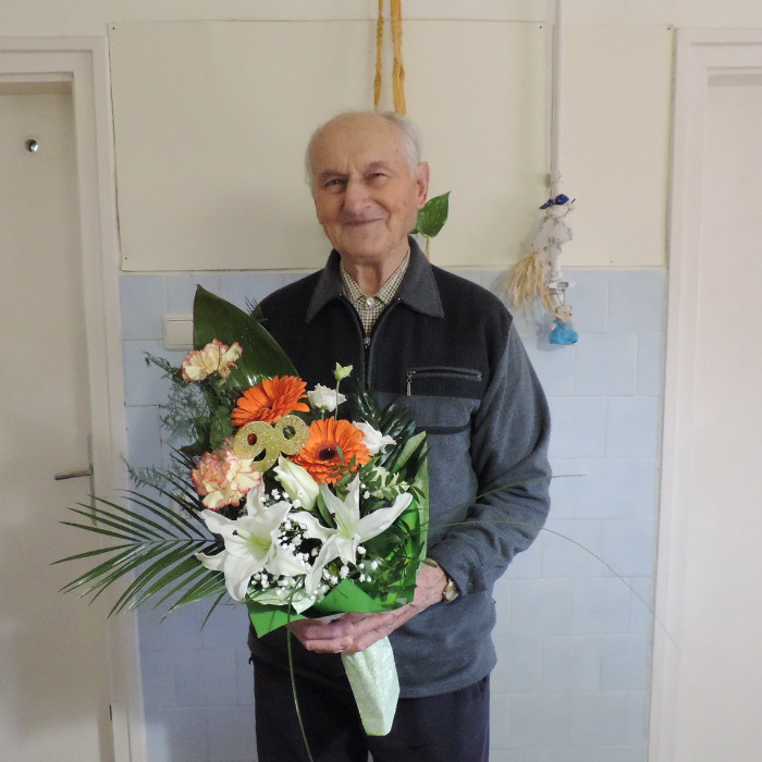 Lukács Sándor köszöntése 90. születésnapja alkalmából