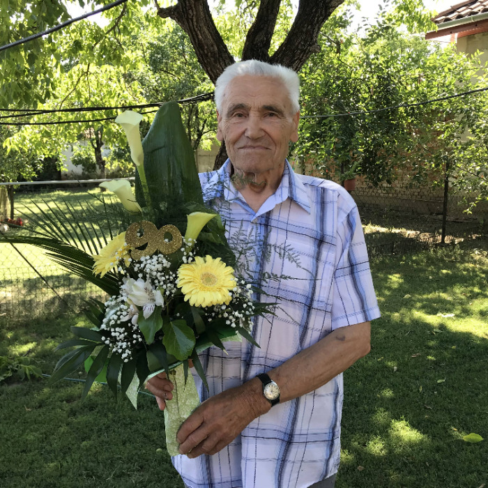 Nánási Mátyás köszöntése 90. születésnapja alkalmából