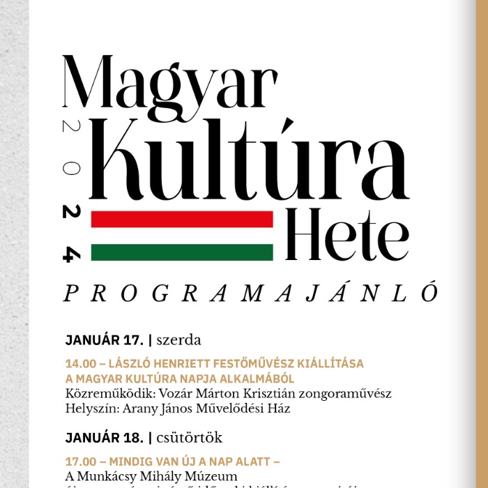 Magyar Kultúra Hete 2024