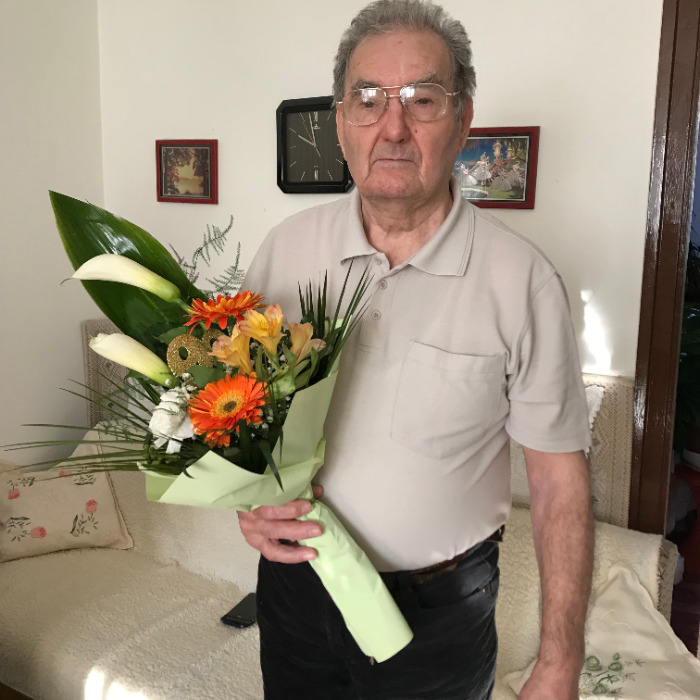 Ratár László köszöntése 90. születésnapja alkalmából