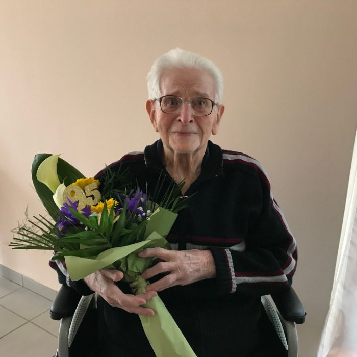 Sárközy Béla köszöntése 95. születésnapja alkalmából