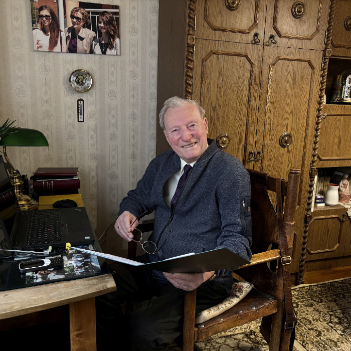 Szentesi György köszöntése 90. születésnapja alkalmából