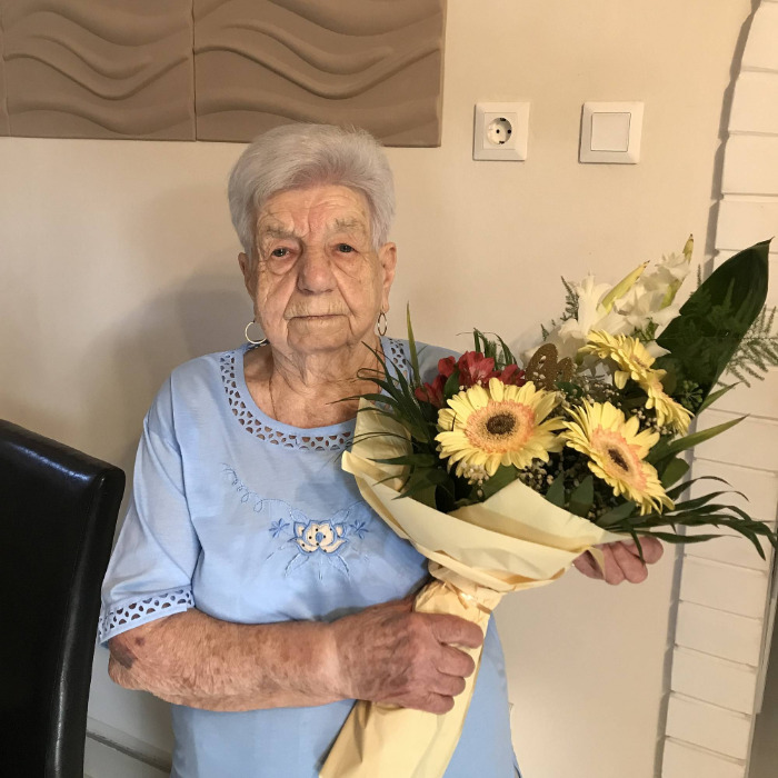 Szilasi Antalné köszöntése 90. születésnapja alkalmából