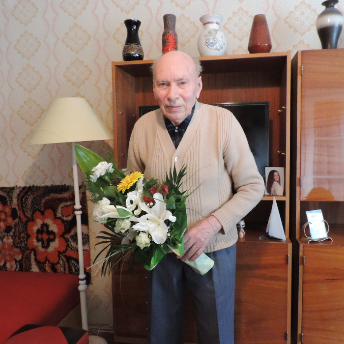 Tóth Pál köszöntése 90. születésnapja alkalmából