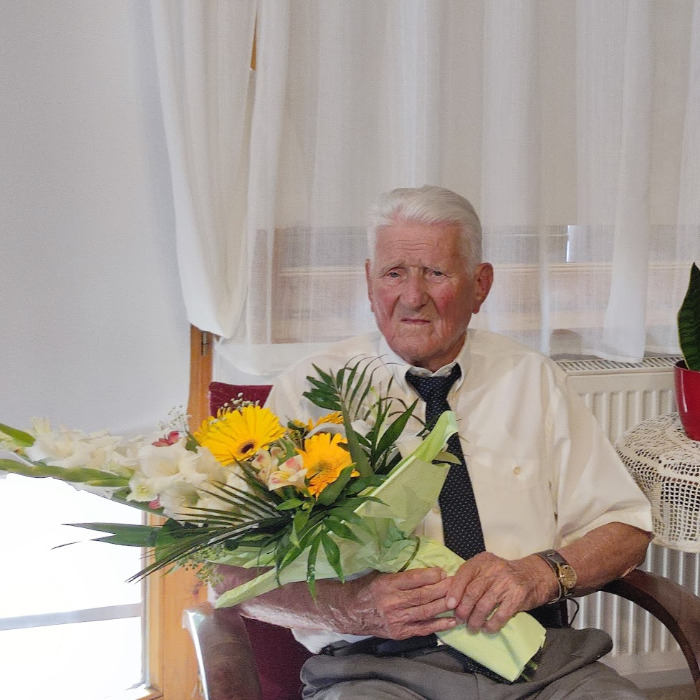 Varga András köszöntése 100. születésnapja alkalmából