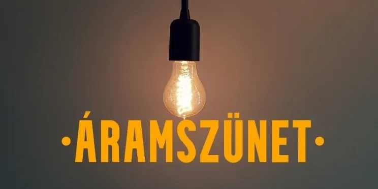 értesítés áramszünetről az ön felhasználási helyén 2026.01.14. és 2026.02.11. képe