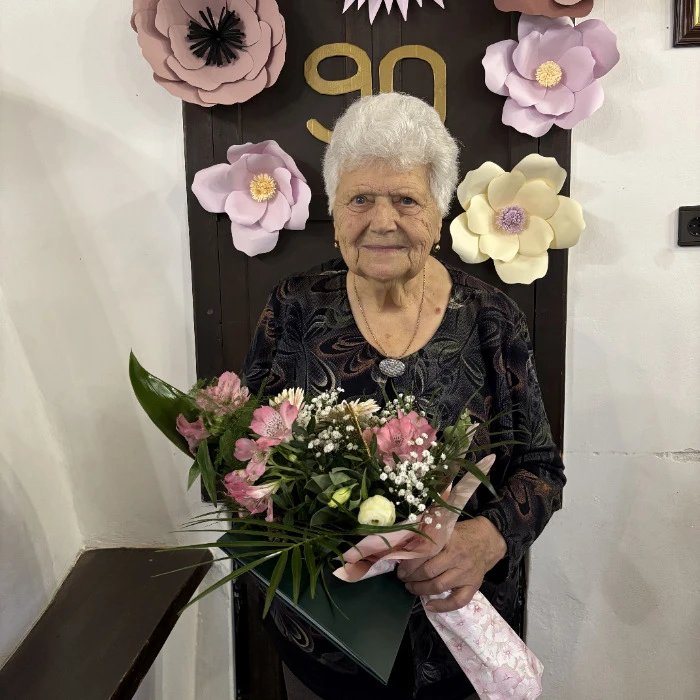 korcsok mátyásné köszöntése 90. születésnapja alkalmából képe