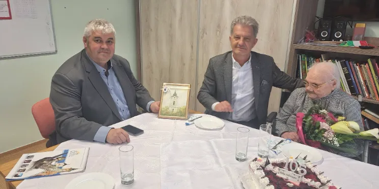 králik andrásné köszöntése 105. születésnapja alkalmából képe