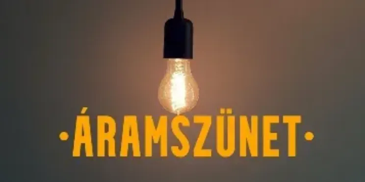 értesítés áramszünetről az ön felhasználási helyén 2026.05.19. képe