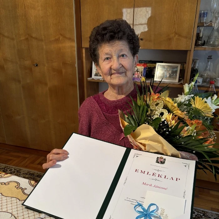 marik jánosné köszöntése 90. születésnapja alkalmából képe