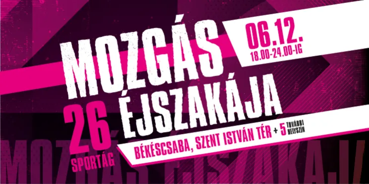 mozgás, élmények és közösségi programok egy estén át képe