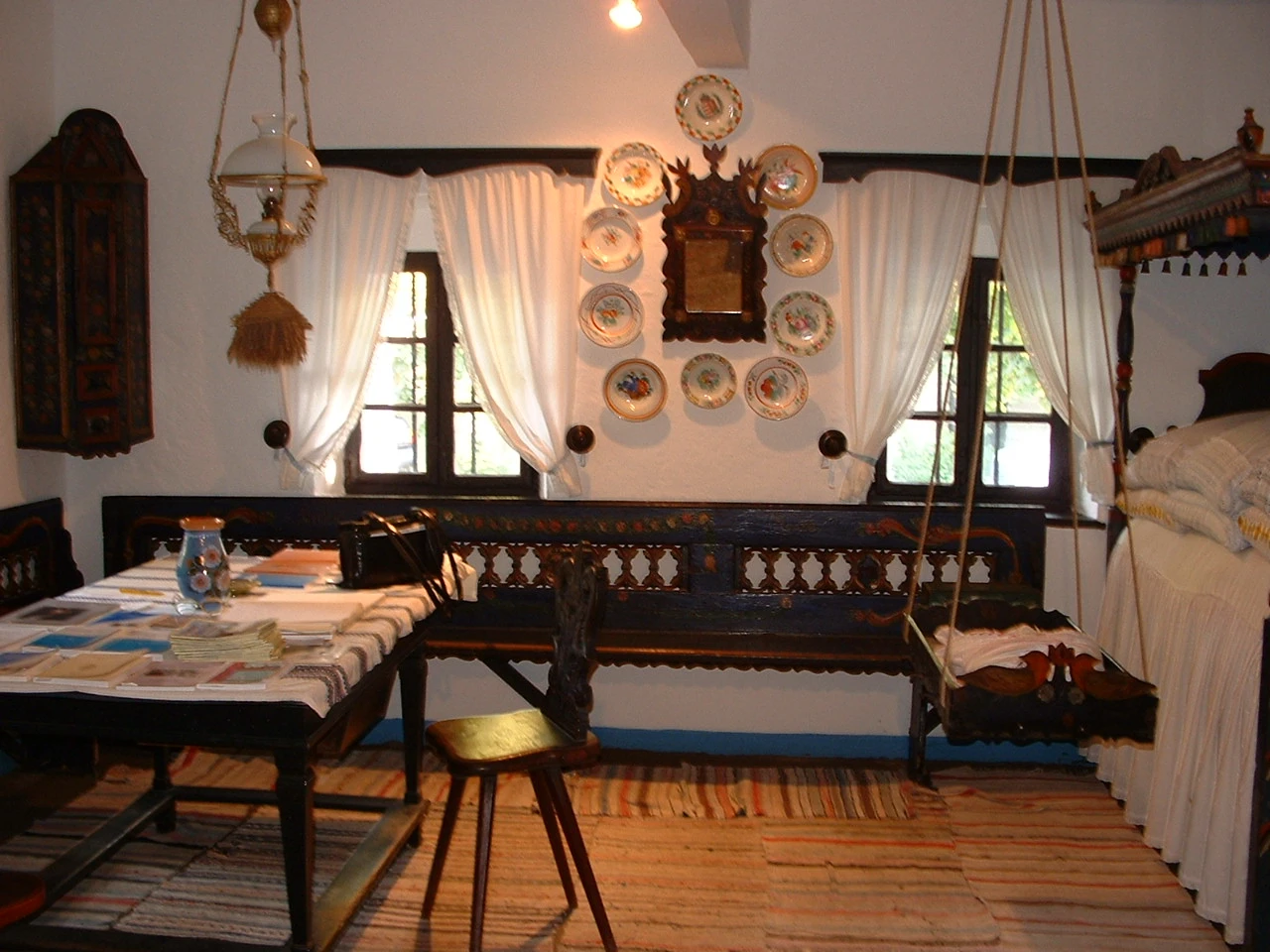 A békéscsabai szlovák tájház belülről