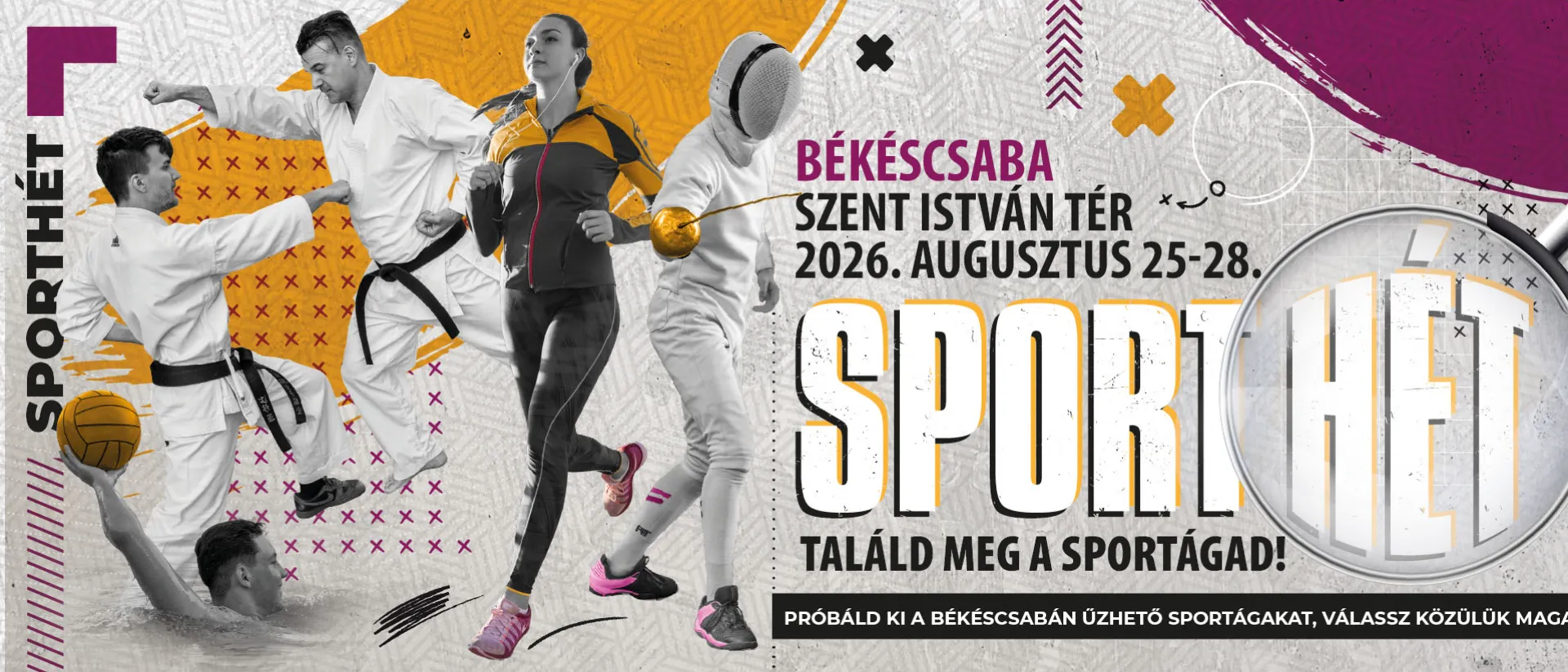 sporthét képe